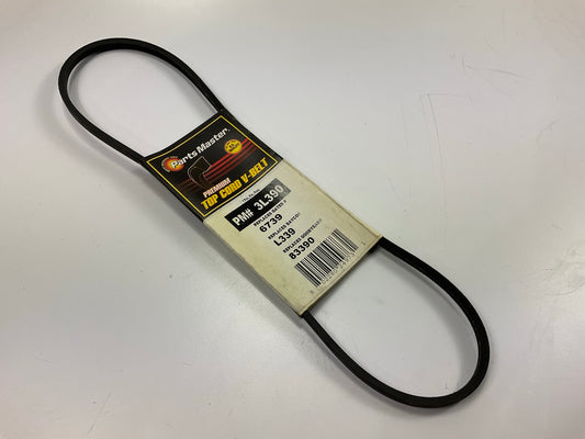 Parts Master 3L390 Lawn & Garden Power Equipment Accessory Drive Belt, 3/8 X 39''