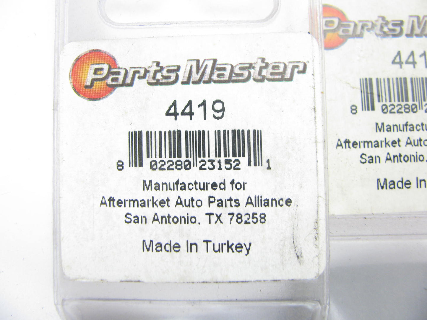 (2) Parts Master 4419 Universal Lift Strut - 14.50'' Length 5.25'' Stroke 35lb