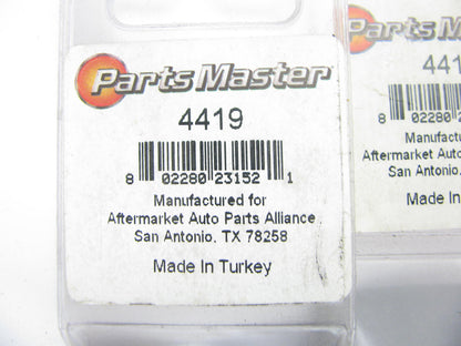 (2) Parts Master 4419 Universal Lift Strut - 14.50'' Length 5.25'' Stroke 35lb
