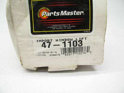 REMAN - Parts Master 47-1103 LEFT Power Window Motor