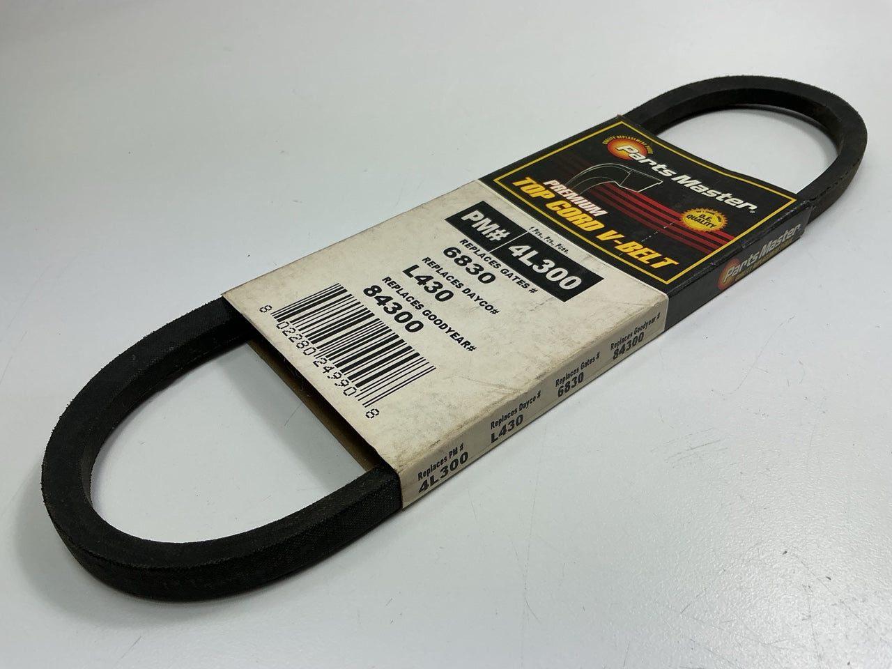Parts Master 4L300 Lawn & Garden Power Equipment Drive Belt V-Belt, 1/2'' X 30''