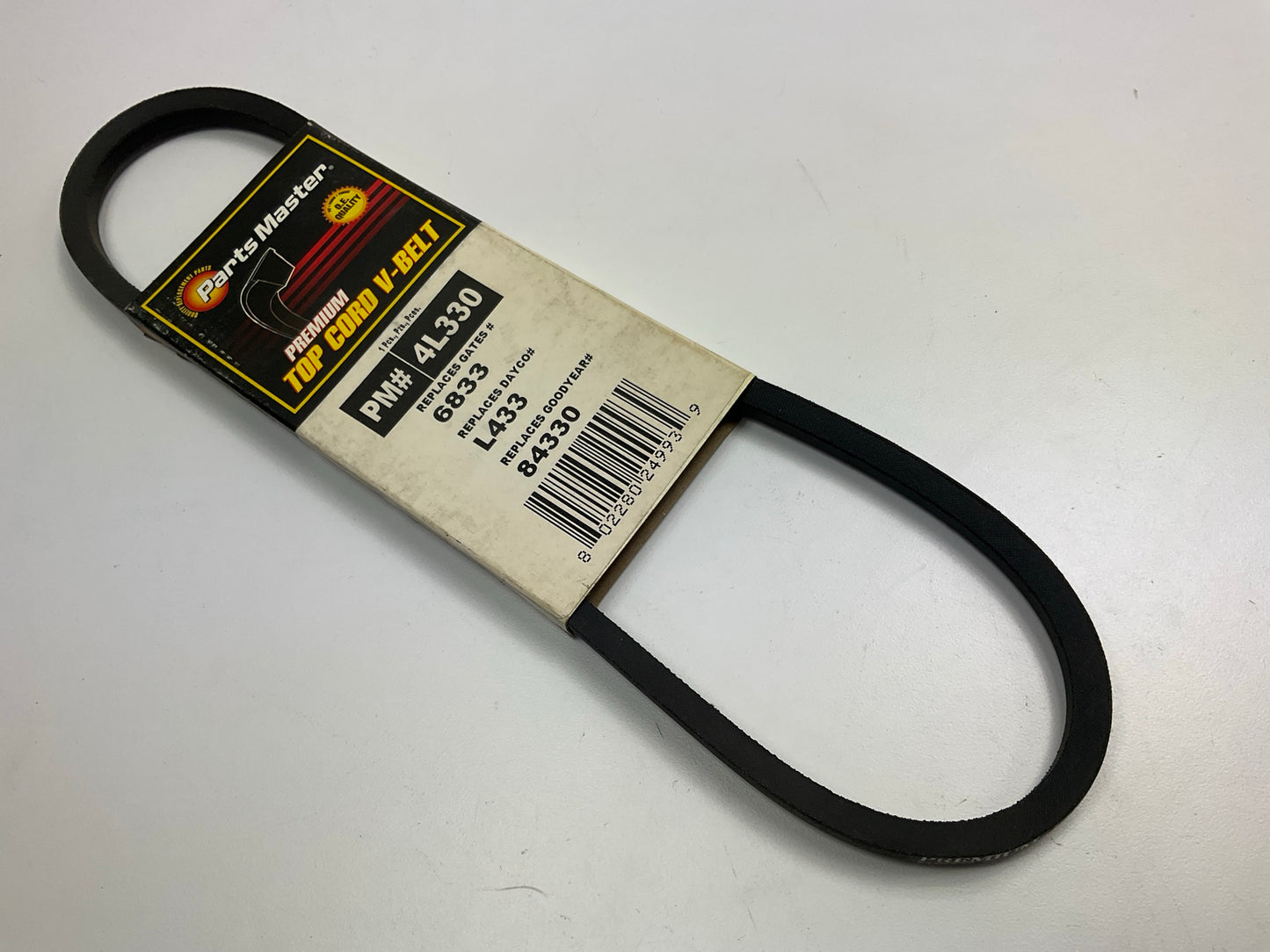 Parts Master 4L330 Lawn & Garden Power Equipment Accessory Drive Belt, 1/2 X 33''