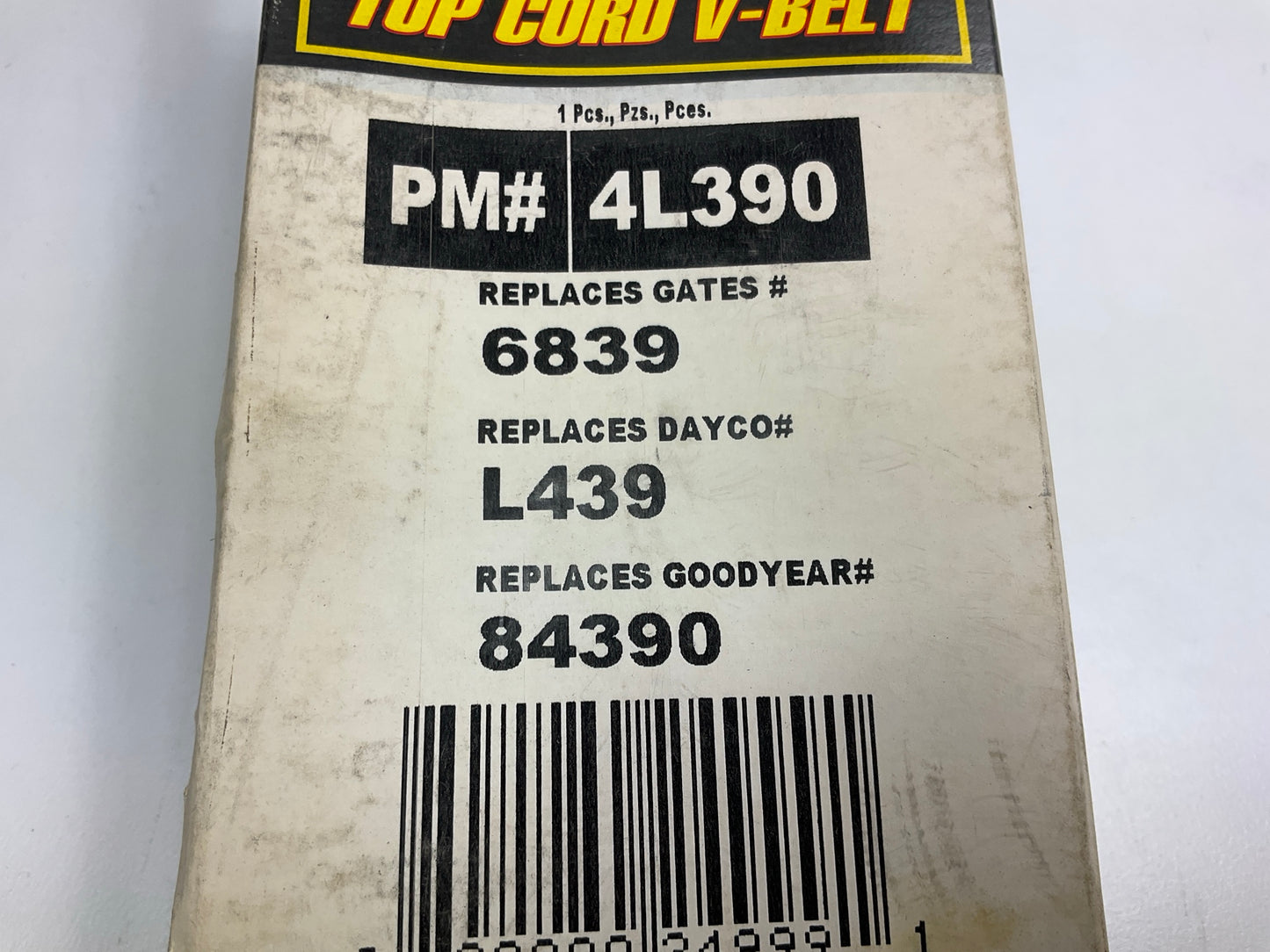 Parts Master 4L390 Lawn & Garden Power Equipment Accessory Drive Belt, 1/2 X 39''
