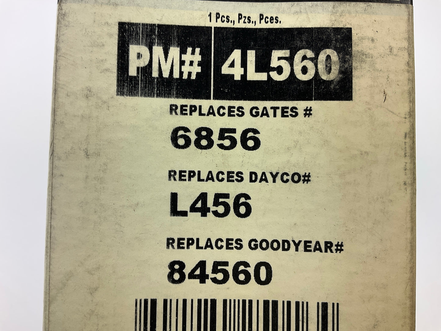 Parts Master 4L560 Lawn & Garden Power Equipment Accessory Drive Belt, 1/2 X 56''
