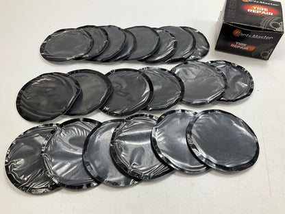 Parts Master 5040004 3-1/4'' Round Tube Repair Patches, Box Of 20