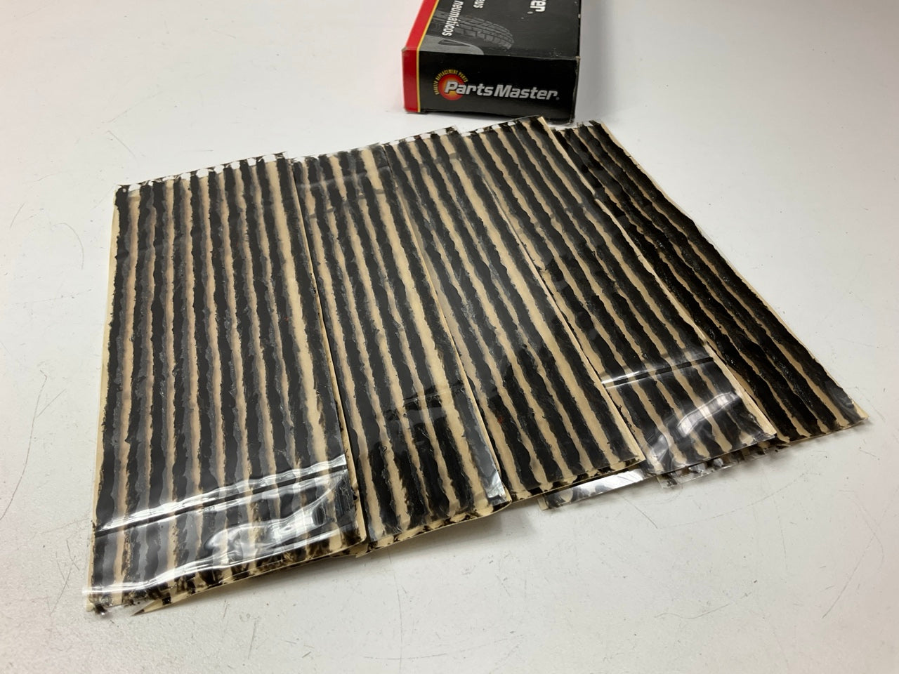 (50) Parts Master 5040219 - 7-1/4'' Thin, Black String Tire Repair