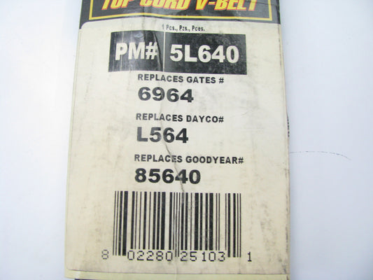 Parts Master 5L640 Lawn & Garden Power Equipment Drive Belt - 21/32'' X 64: