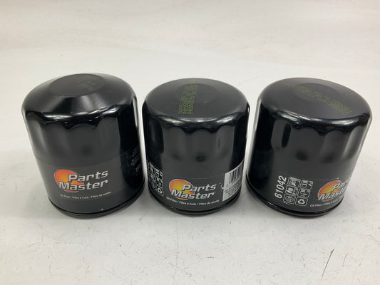 (3) Parts Master 61042 Engine Oil Filter