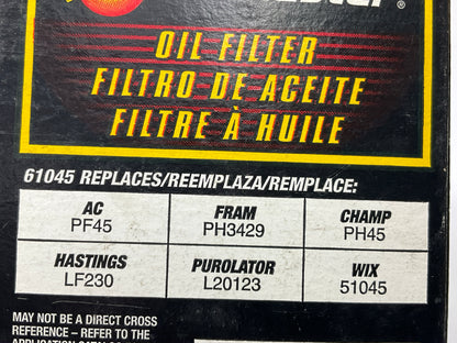 Parts Master 61045 Engine Oil Filter