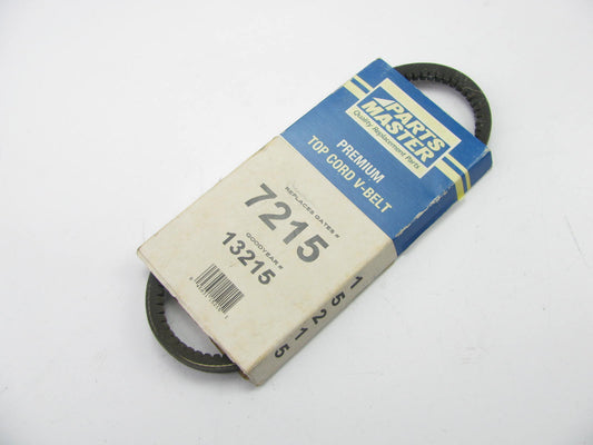 Parts Master 7215 Accessory Drive Belt - 0.44'' X 21.50'' - 36 Degree