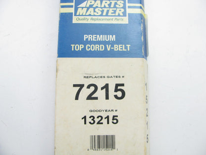 Parts Master 7215 Accessory Drive Belt - 0.44'' X 21.50'' - 36 Degree