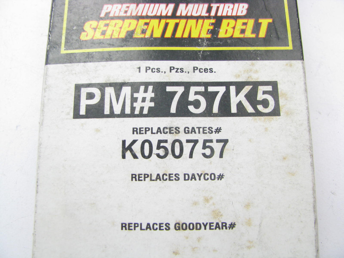 Parts Master 757K5 Serpentine Belt - 0.69'' X 76.50'' - 5 Ribs