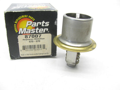 Parts Master 87007 Engine Coolant Thermostat For 1962-1968 IHC Scout 2.5L-L4