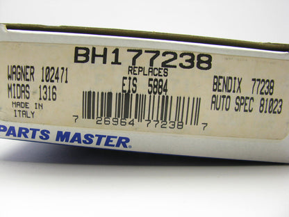 Parts Master BH177238 Brake Hydraulic Hose - Front Left