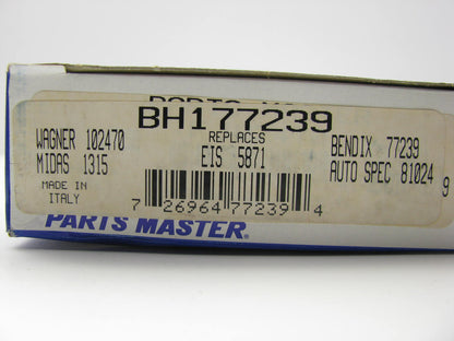 Parts Master BH177239 FRONT RIGHT Brake Hose