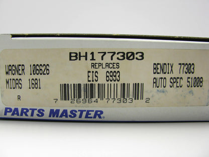 Parts Master BH177303 Brake Hydraulic Hose - Front