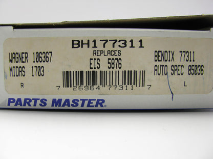 Parts Master BH177311 Front Brake For 1980-1983 Ford F-250
