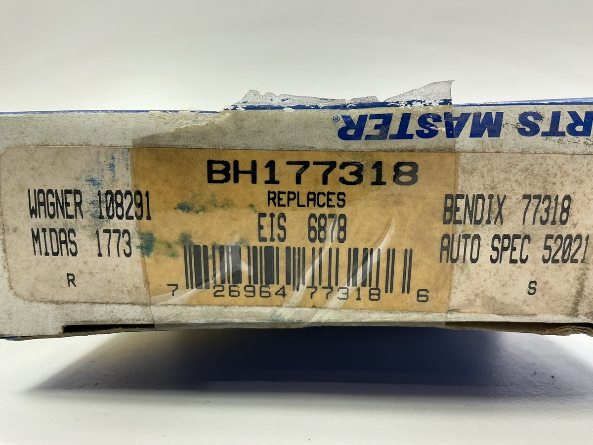 (2) Parts Master BH177318 Front Brake Hydraulic Hose