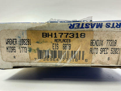 (2) Parts Master BH177318 Front Brake Hydraulic Hose