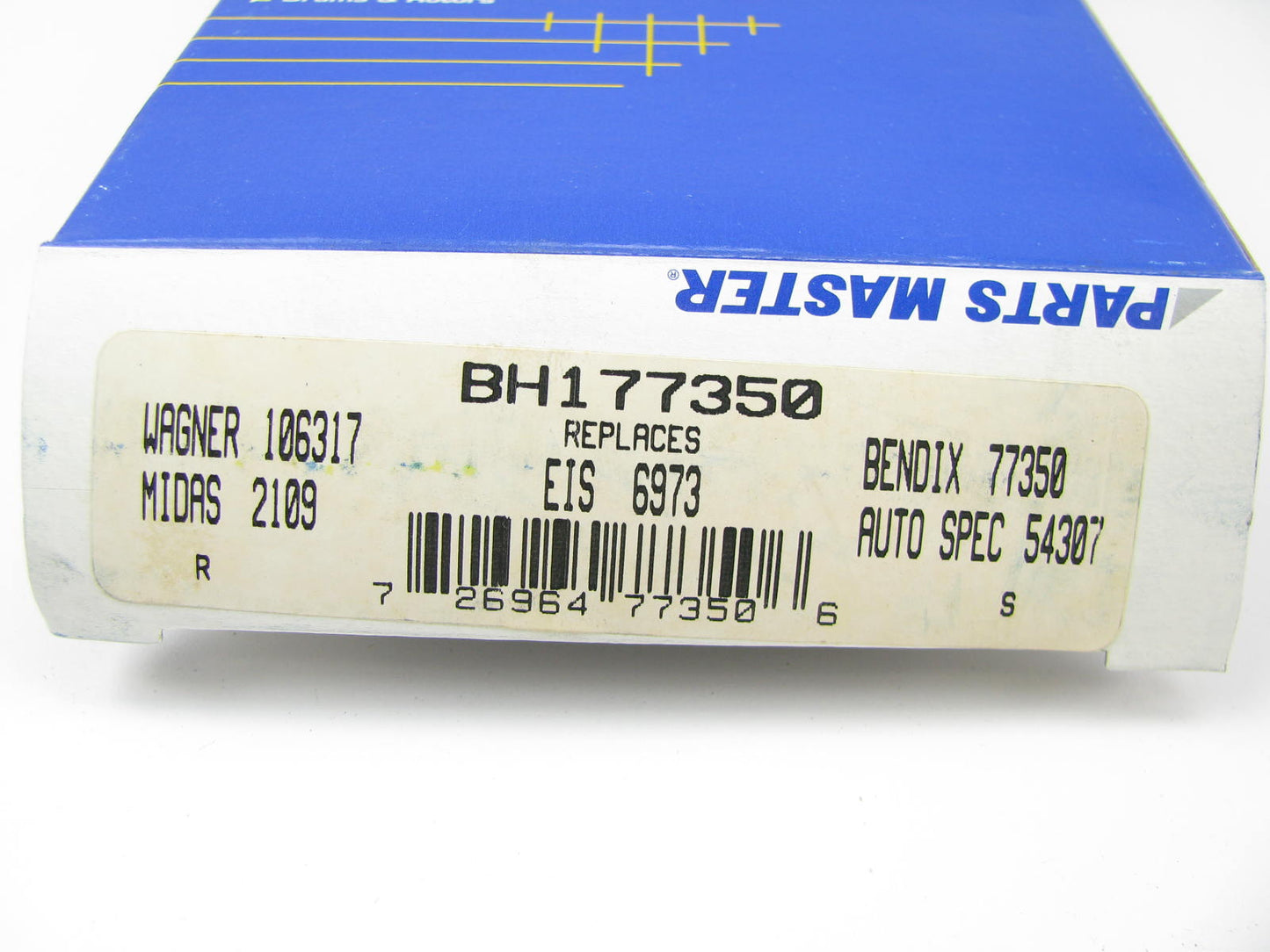 Parts Master BH177350 Brake Hydraulic Hose Rear