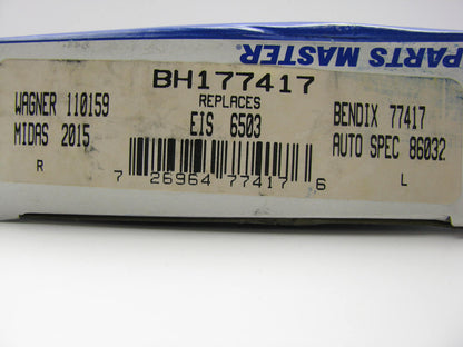 Parts Master BH177417 Brake Hydraulic Hose - Front Left