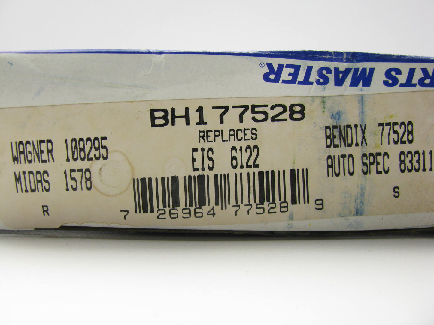Parts Master BH177528 REAR Brake Hydraulic Hose
