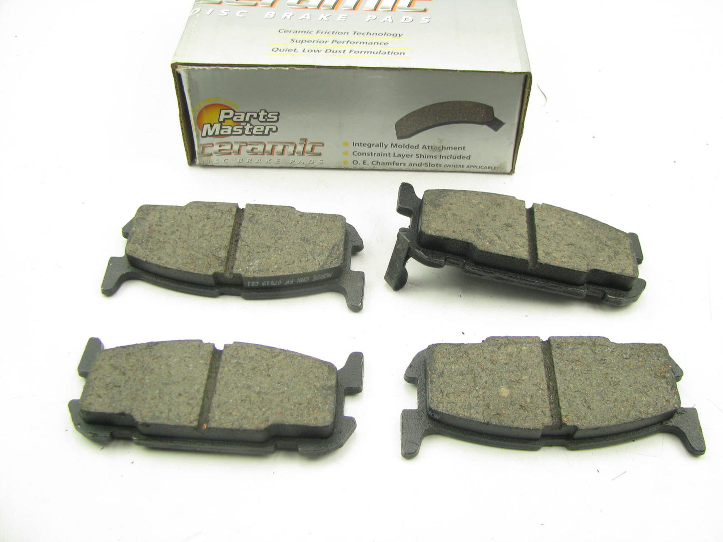 Parts Master CMX1002 Rear Ceramic Disc Brake Pads For 2001-2005 Mazda Miata