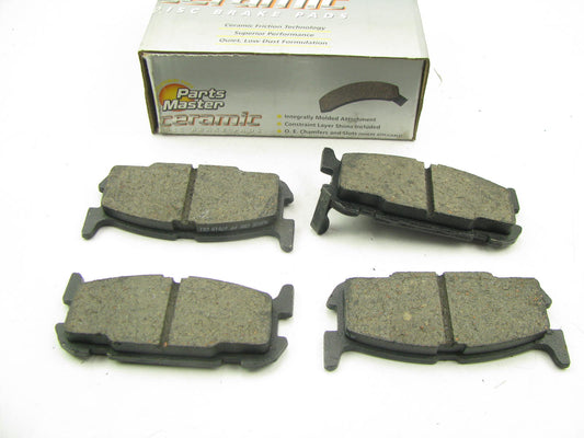 Parts Master CMX1002 Rear Ceramic Disc Brake Pads For 2001-2005 Mazda Miata