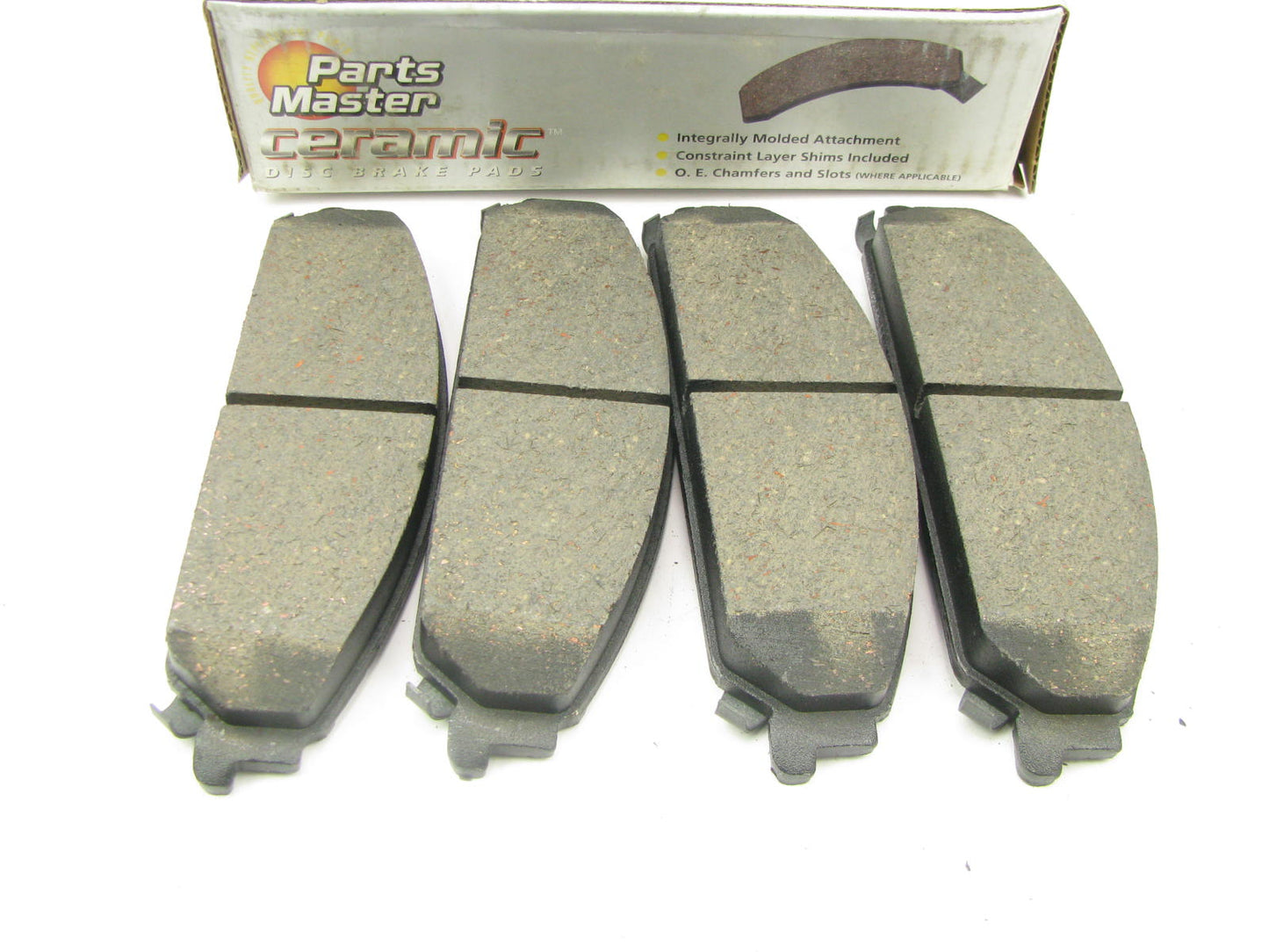Parts Master CMX1058 Front Disc Brake Pad Set - Ceramic