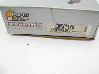 Parts Master CMX1149 FRONT Brake Pads