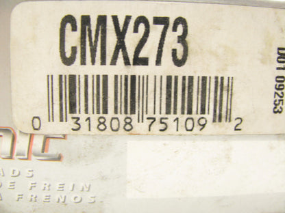 Parts Master CMX273 Front Disc Brake Pad Set - Ceramic