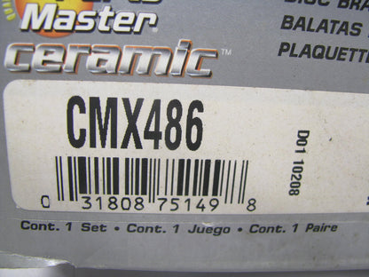 Parts Master CMX486 Front Ceramic Brake Pads For 1990-1995 Infiniti Q45