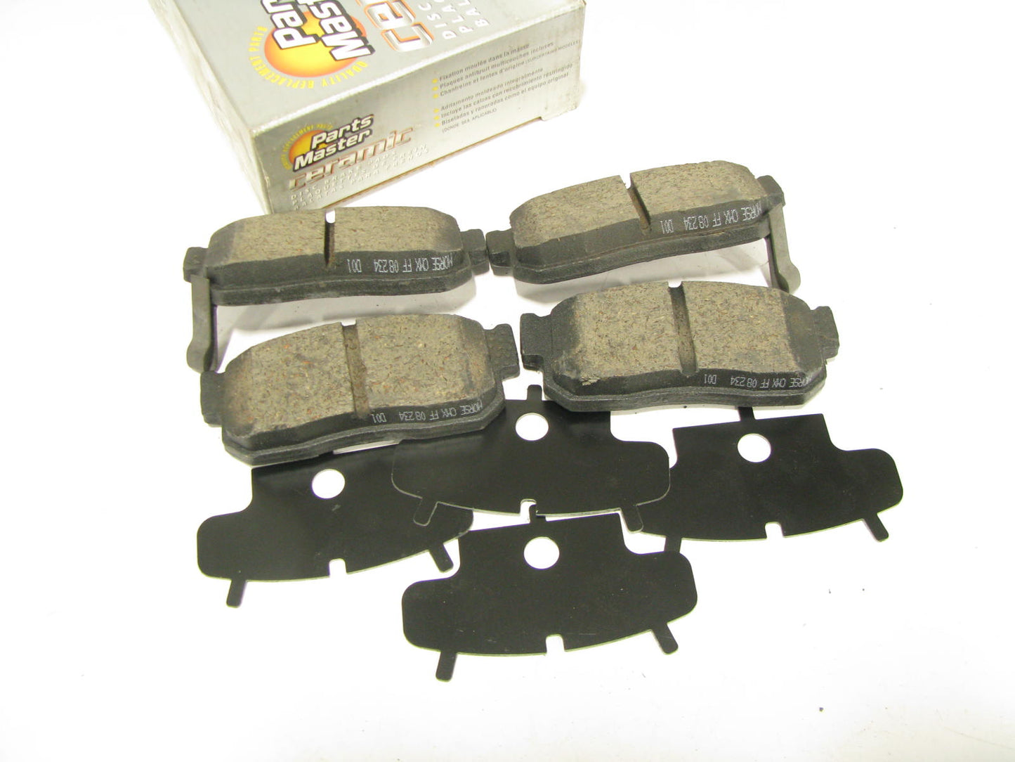 Parts Master CMX540 Rear Disc Brake Pad Set - Ceramic