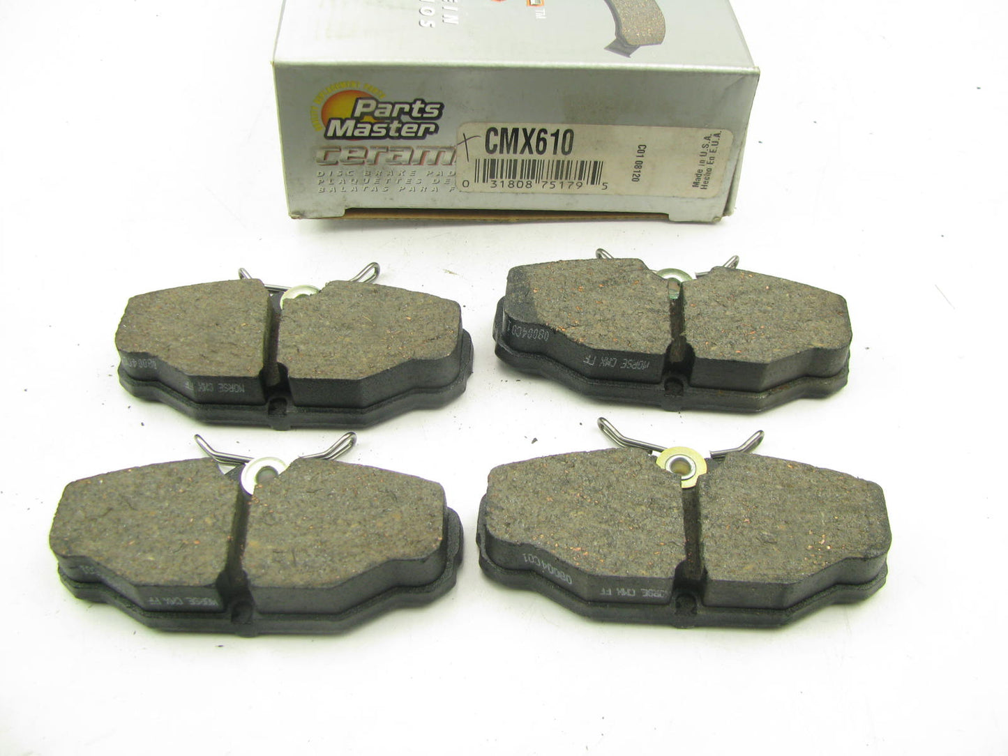 Parts Master CMX610 Rear Disc Brake Pad Set - Ceramic
