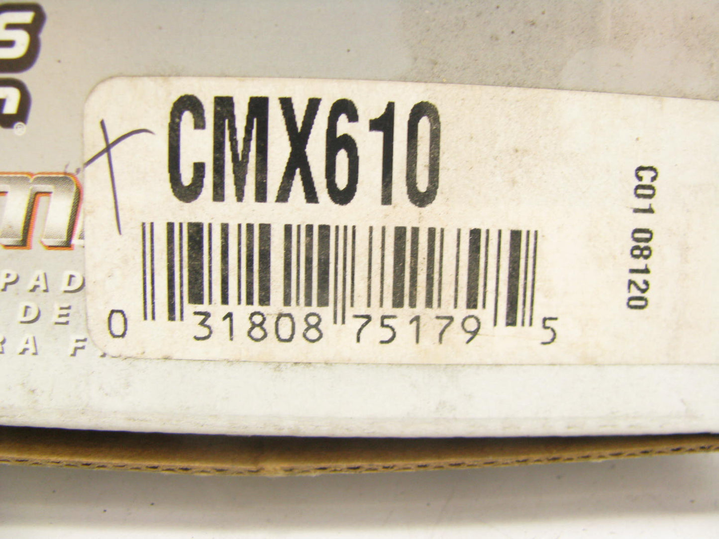 Parts Master CMX610 Rear Disc Brake Pad Set - Ceramic