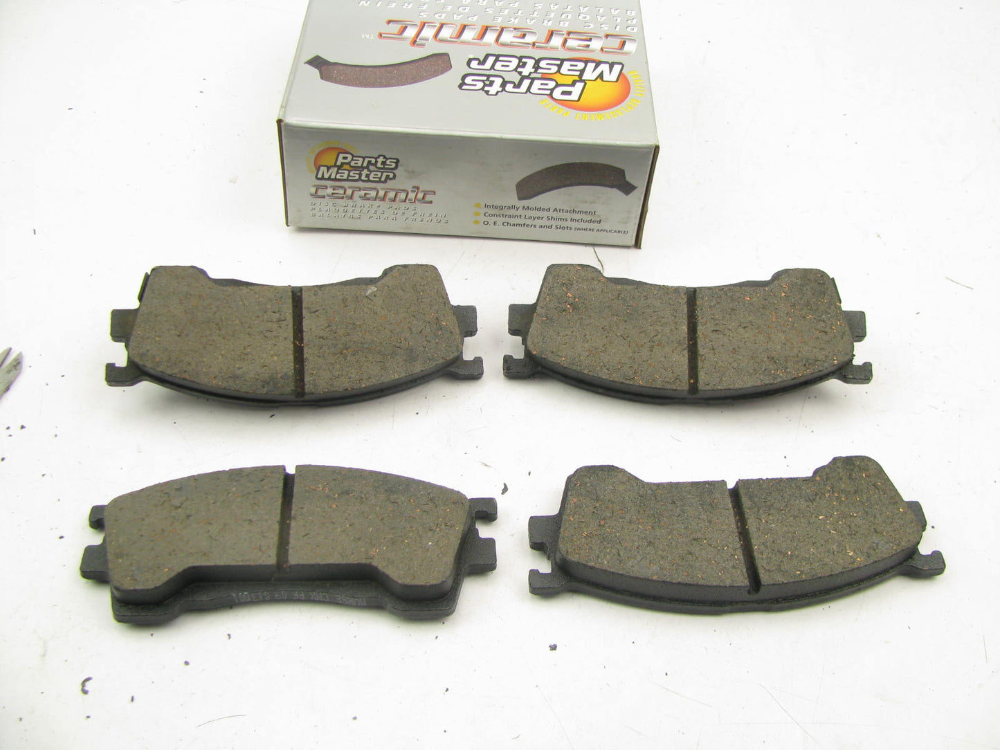 Parts Master CMX637 Front Ceramic Brake Pads for 1994-1997 Probe 626 MX-6