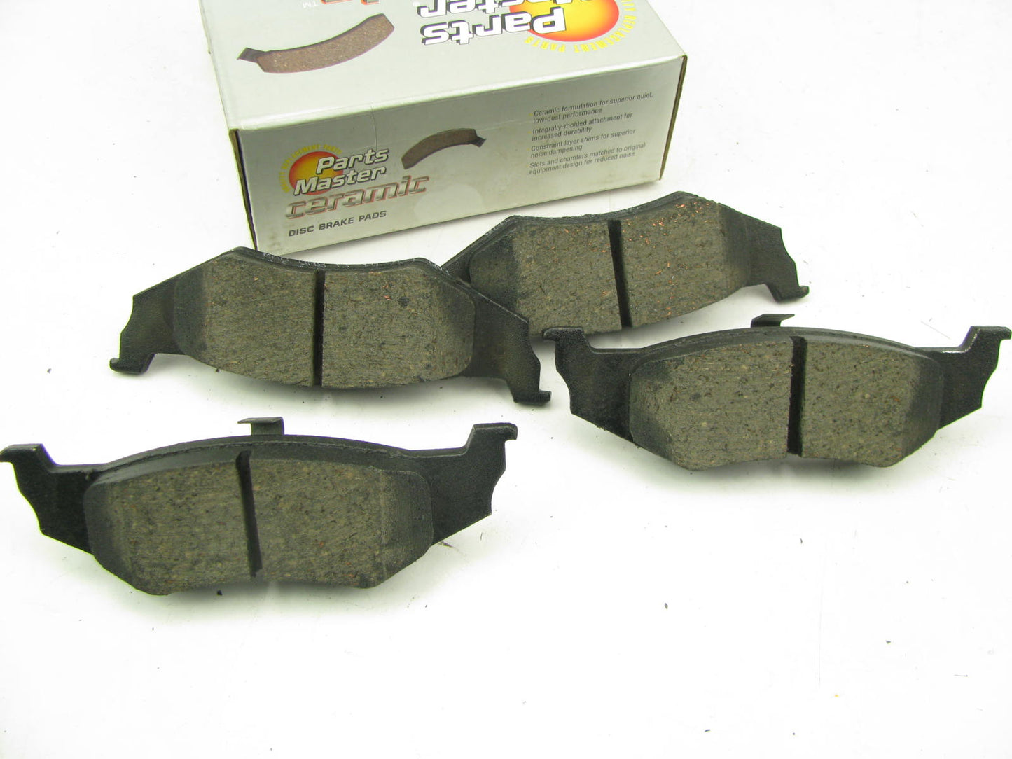 Parts Master CMX658 Rear Disc Brake Pad Set - Ceramic