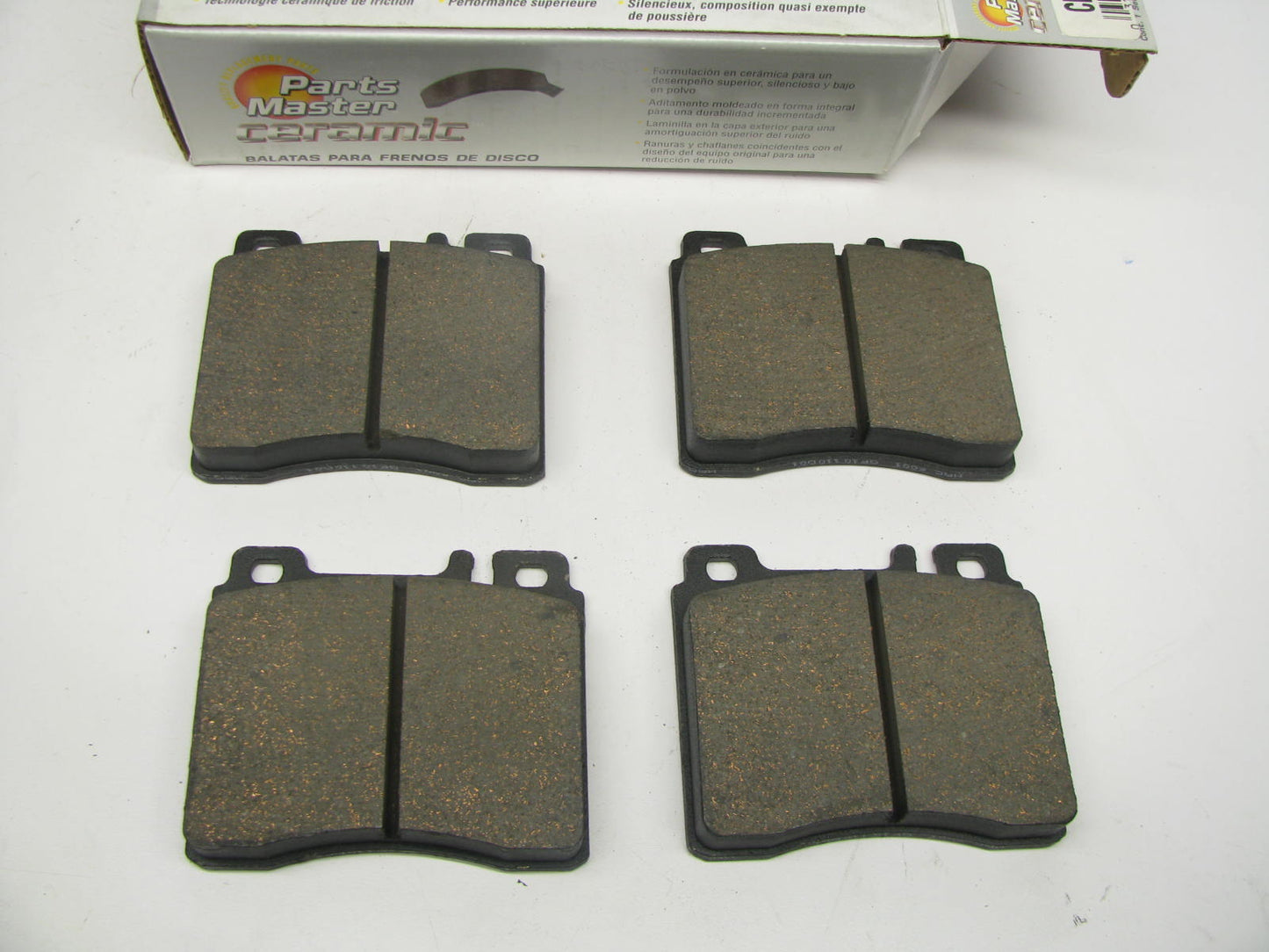 Parts Master CMX689 Front Disc Brake Pad Set - Ceramic