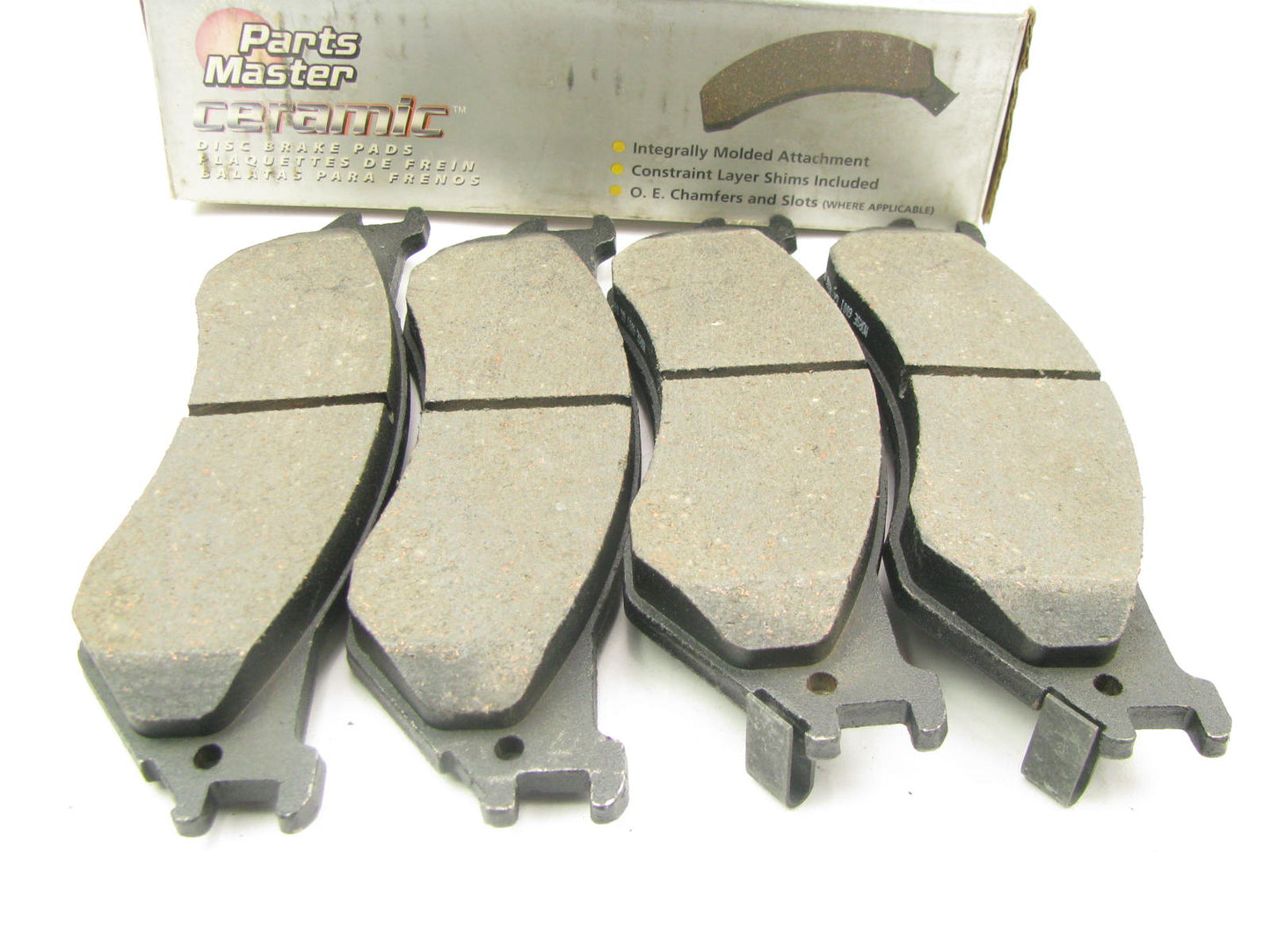 Parts Master CMX702 Front Disc Brake Pad Set - Ceramic