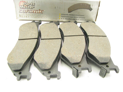 Parts Master CMX702 Front Disc Brake Pad Set - Ceramic