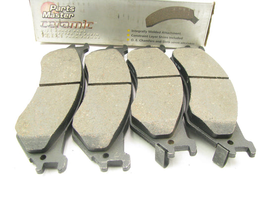 Parts Master CMX702 Front Disc Brake Pad Set - Ceramic
