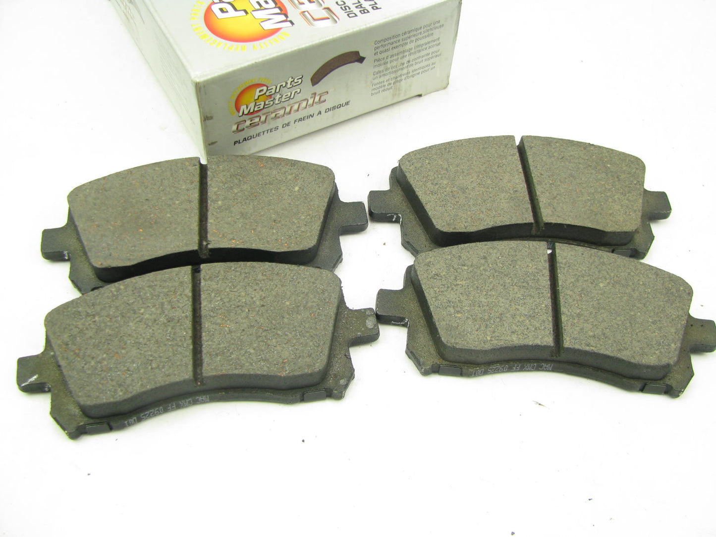Parts Master CMX721 Front Disc Brake Pad Set - Ceramic