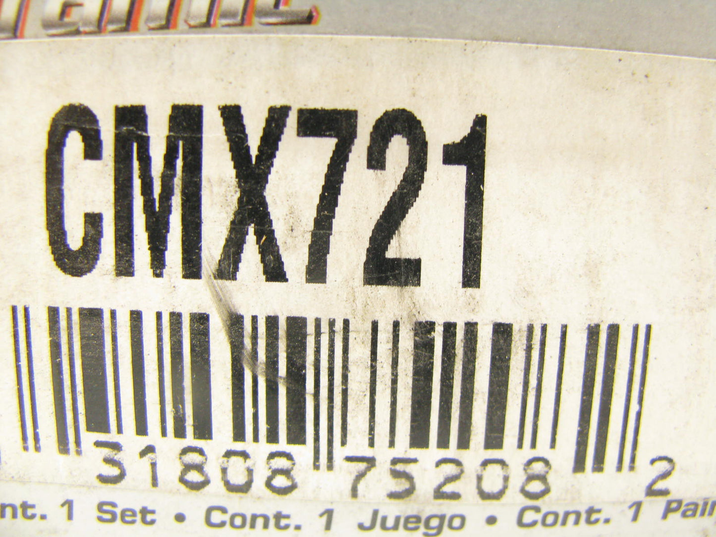 Parts Master CMX721 Front Disc Brake Pad Set - Ceramic