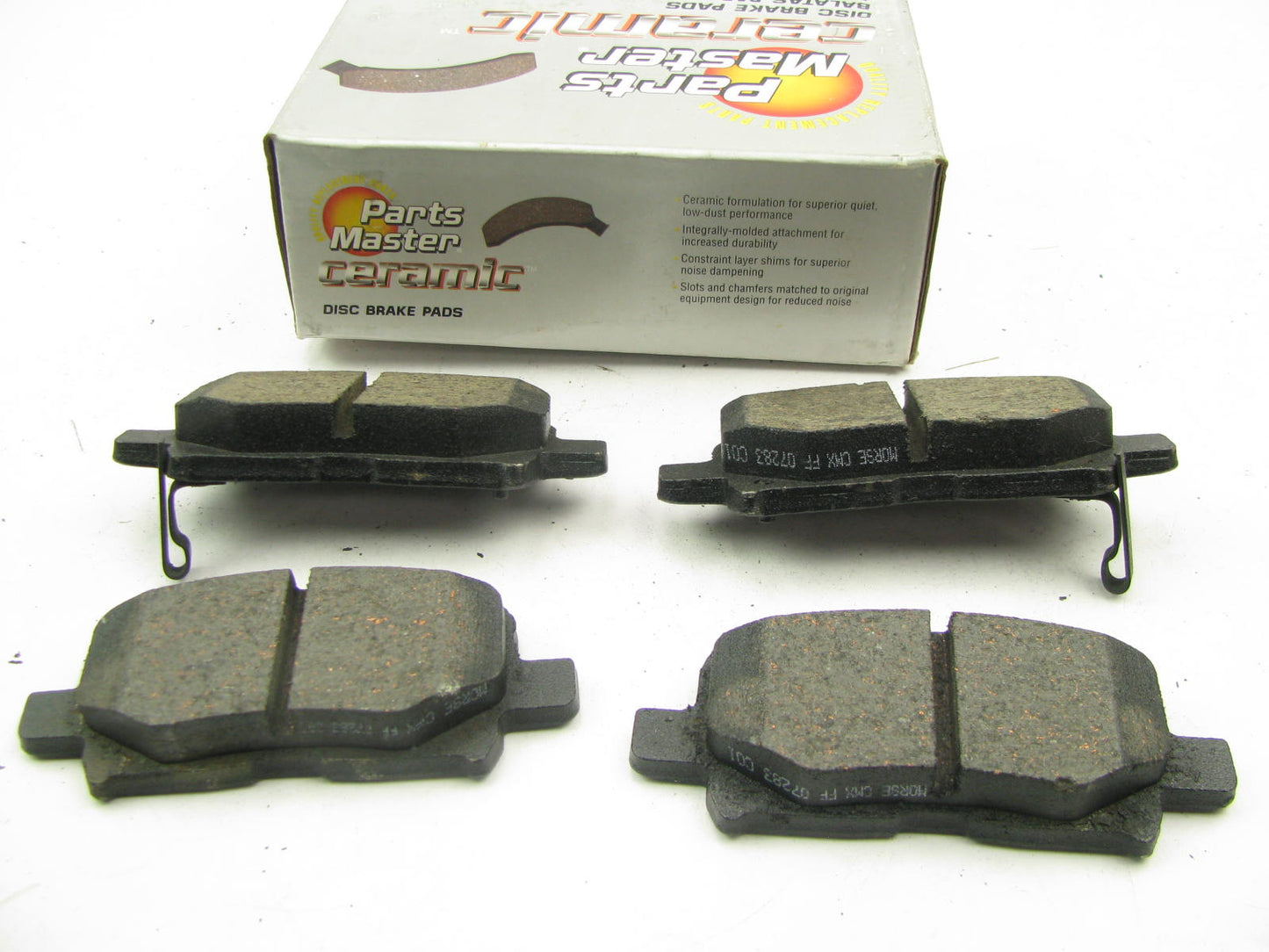 Parts Master CMX865 Rear Disc Brake Pad Set - Ceramic