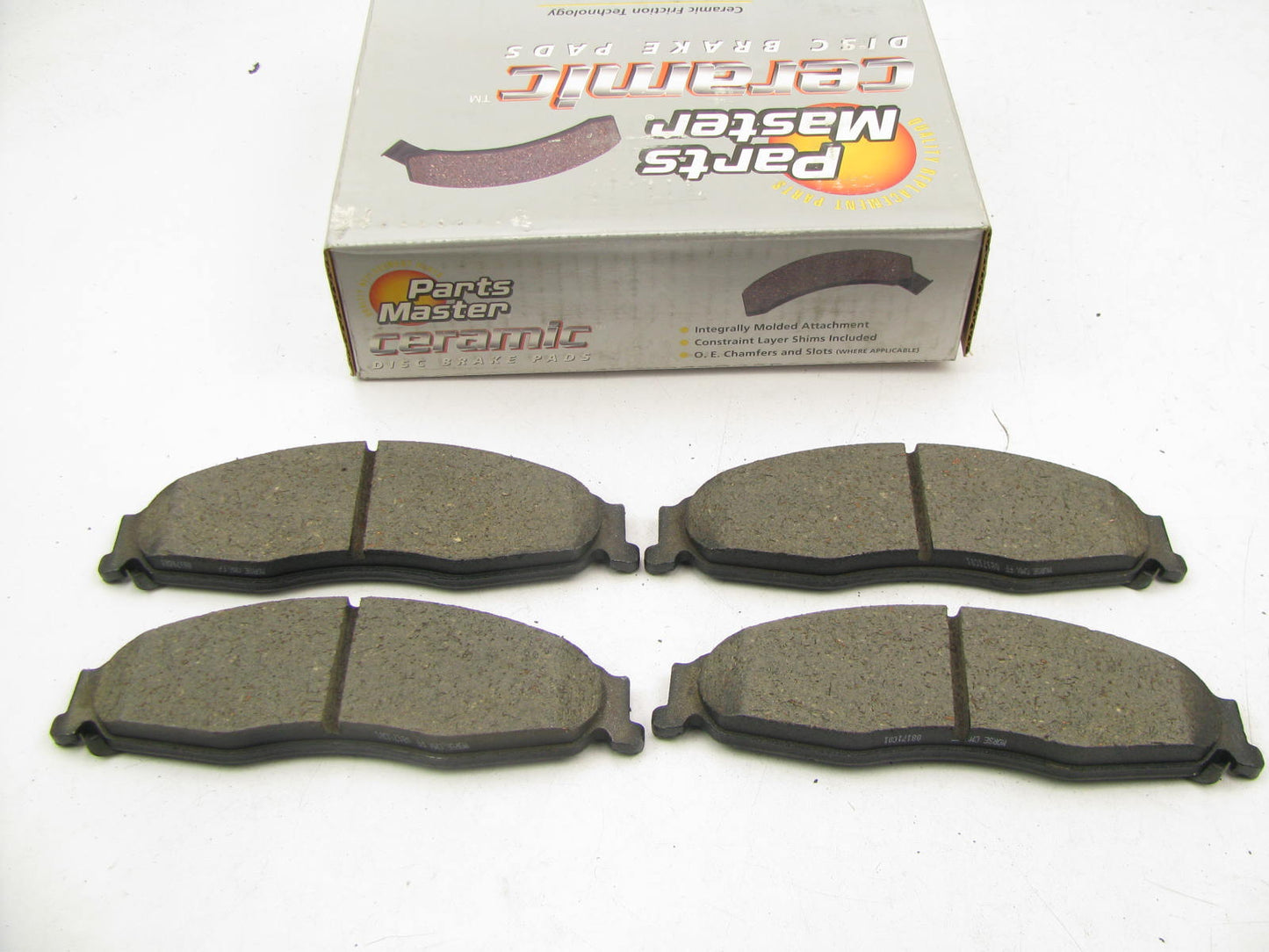 Parts Master CMX921 Front Disc Brake Pad Set - Ceramic