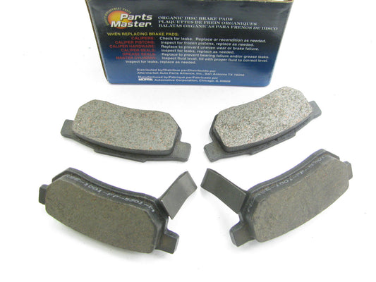 Parts Master D364 Rear Brake Pads -  1985-1987 Honda Prelude, 1986-1989 Integra