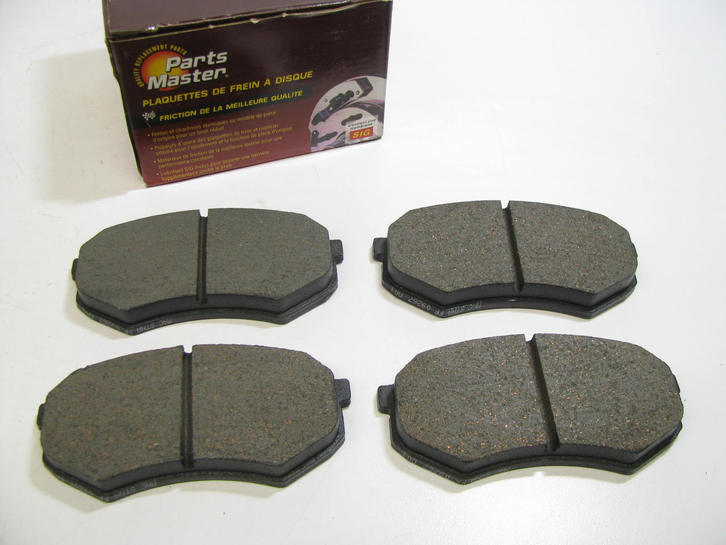 1995-2004 Toyota Tacoma RWD (2WD ONLY) Front Brake Pads Parts Master # D433