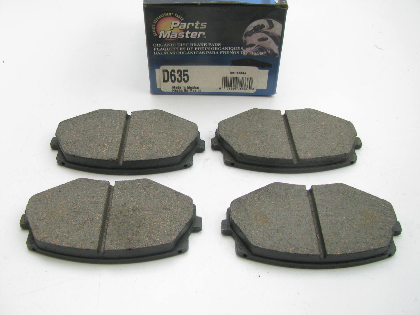 Parts Master D635 Front Disc Brake Pads For 1994-2005 Mazda Miata
