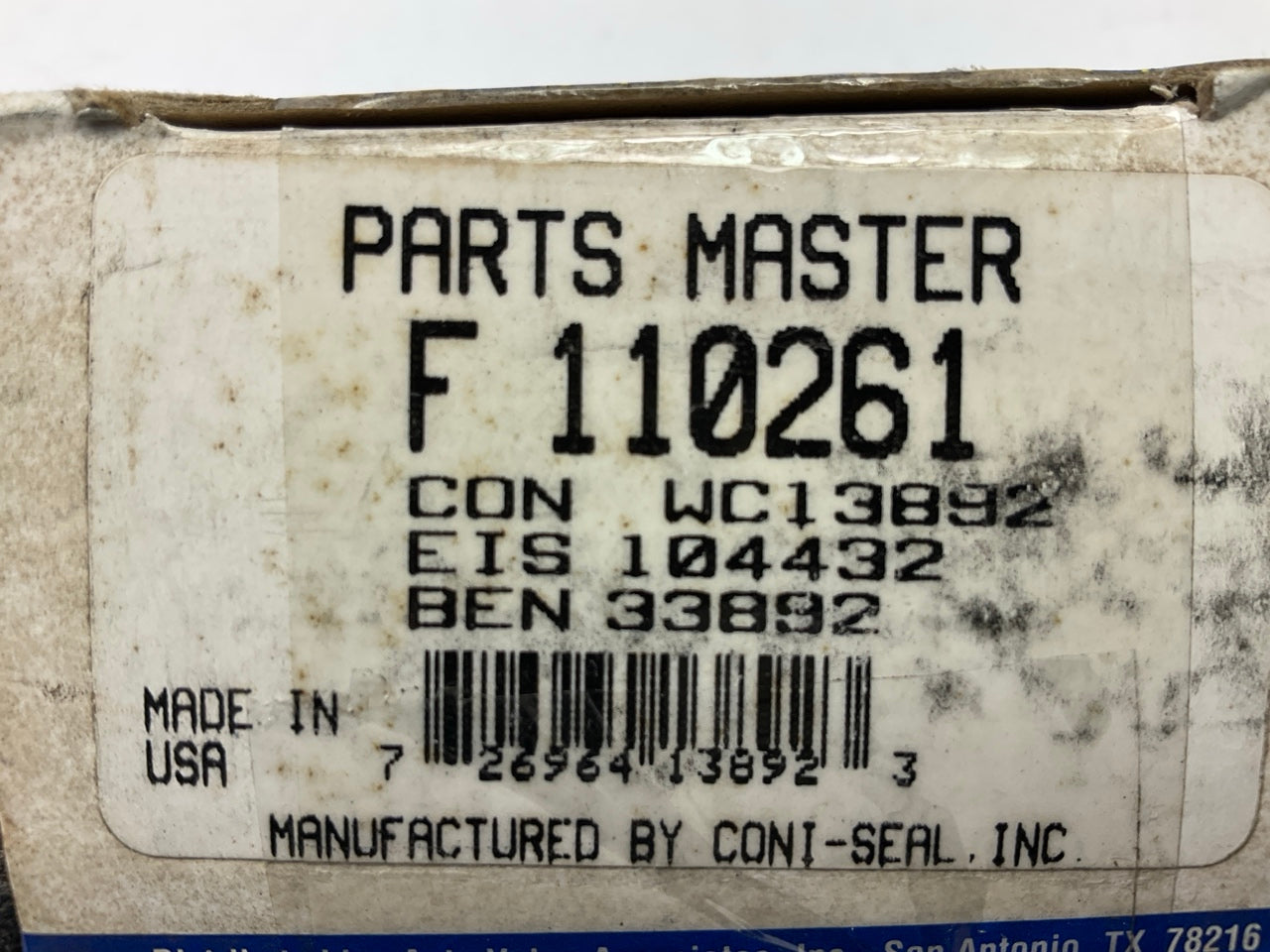 Parts Master F110261 Rear Drum Brake Wheel Cylinder