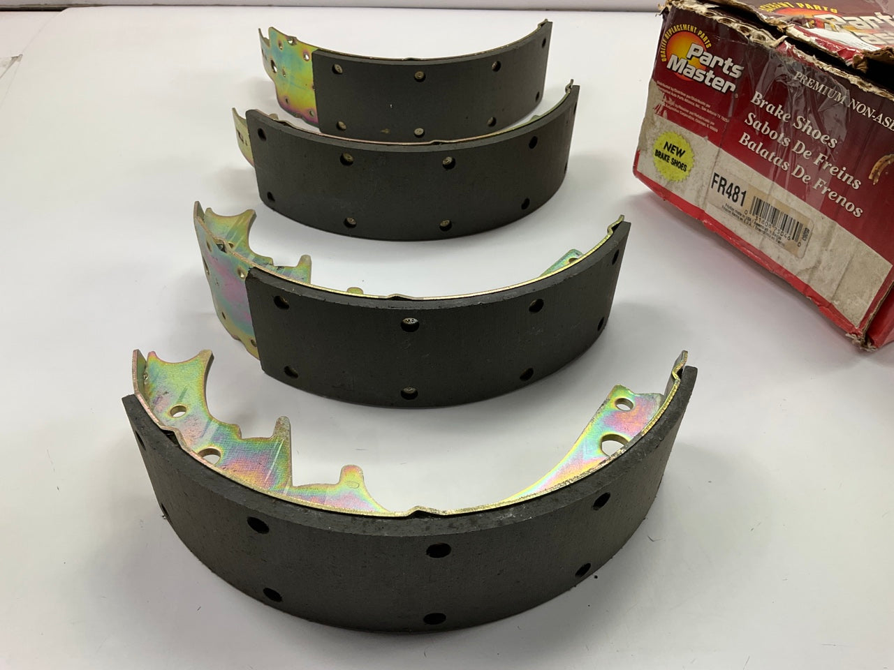 Parts Master FR481 Rear Drum Brake Shoes